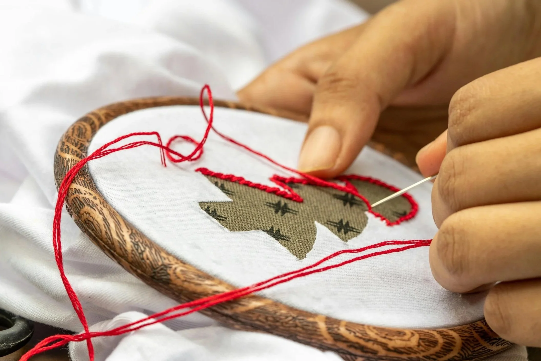 RAISE hosts an embroidery event to foster community