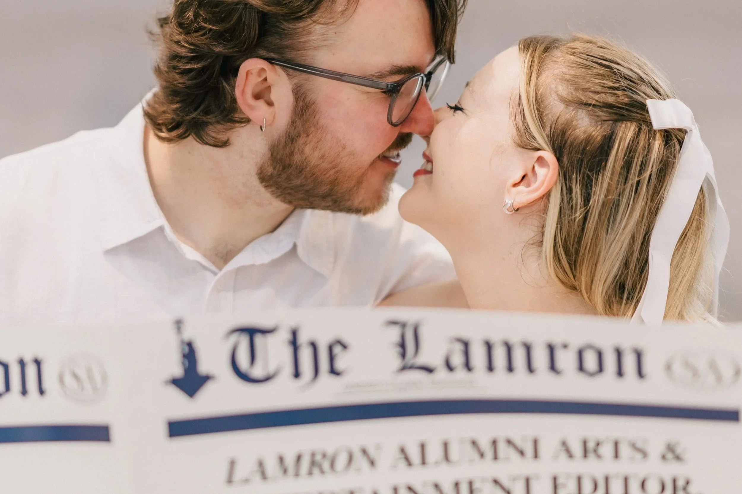 Love story in The Lamron: Madelyn Dewey and Cal Hoag