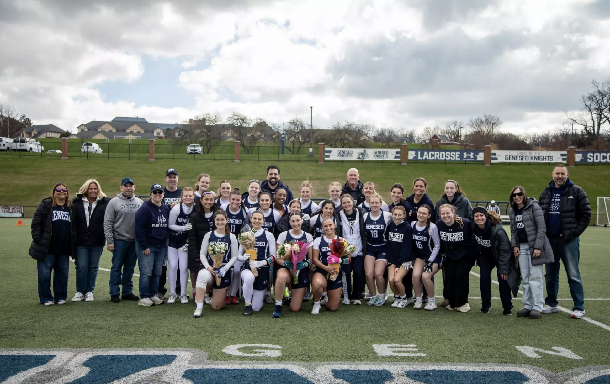 Flag football dominates in home game against Hartwick