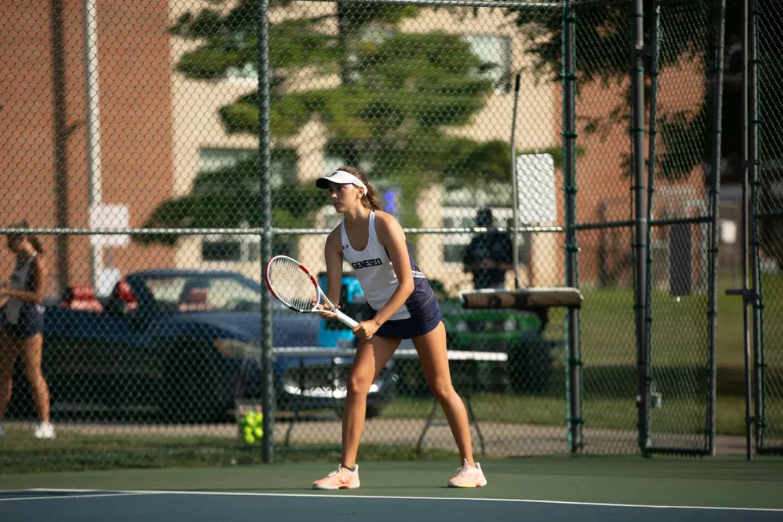 Geneseo tennis opens season with scrimmage against Brockport
