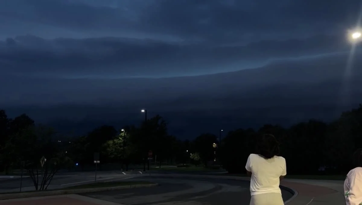 Student experiences during the “tornado” in Geneseo
