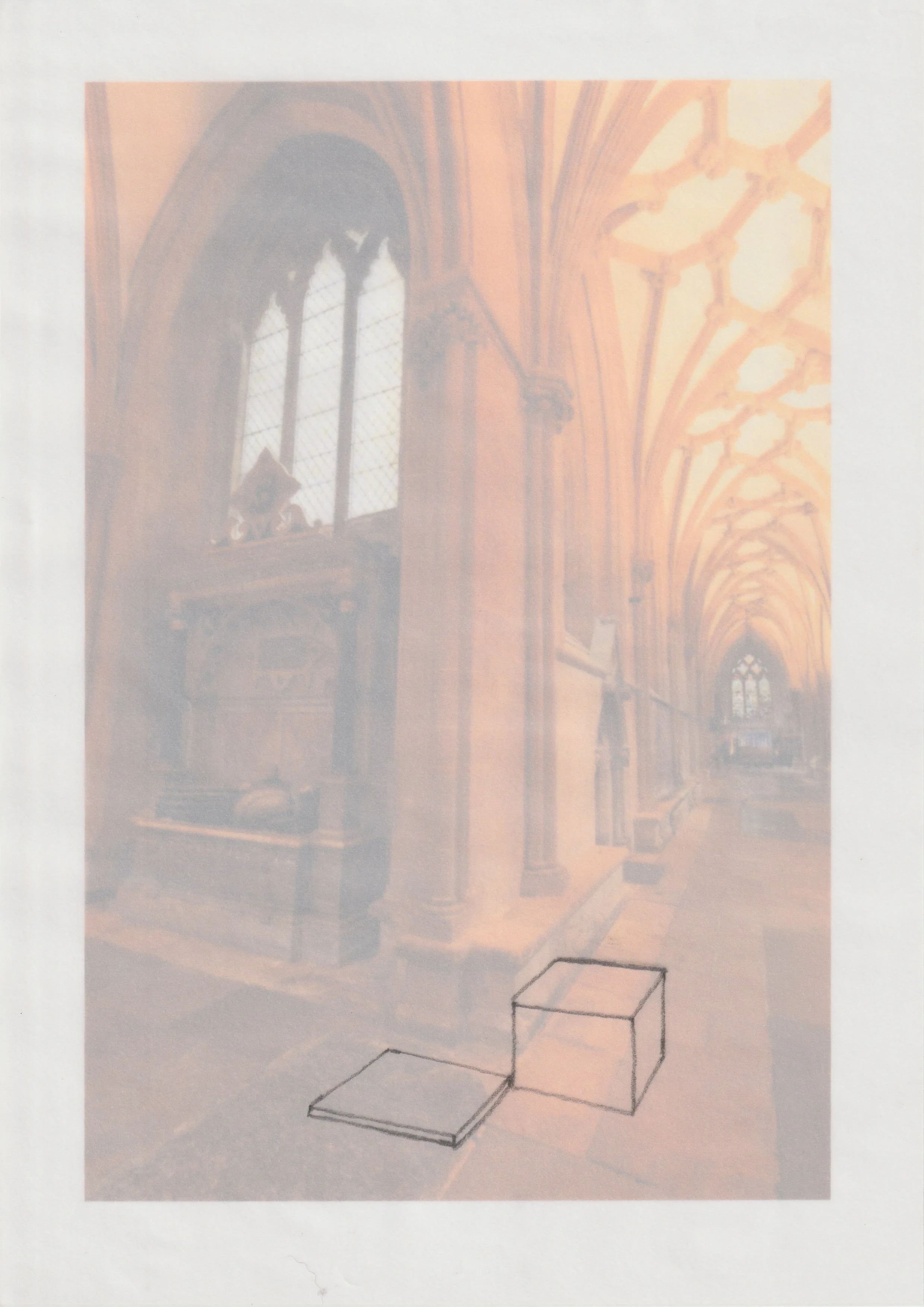 Plan for 2 plinths at North Quire aisle