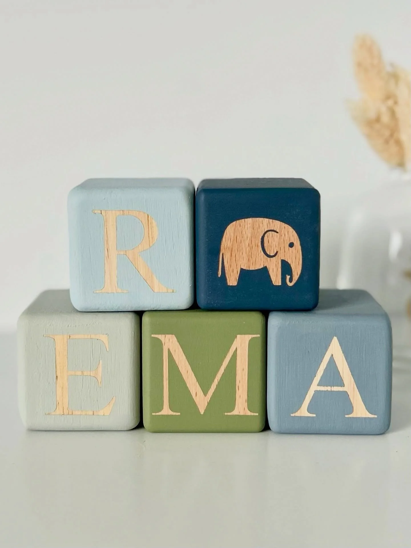 So many beautiful names have been on my crafting table this week and this one is no exception &ldquo;Reema&rdquo; associated with the Goddess Durga signifies protection and strength.

Name blocks with illustration colours are -
Turtledove, Sapphire, 