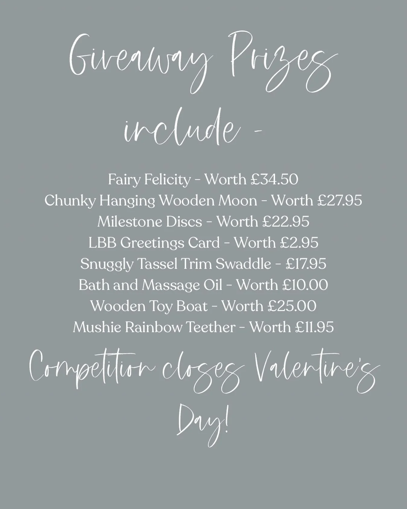 Enter using the link in Bio 💖💖💖💖
Only 3 days left to enter!!!!!