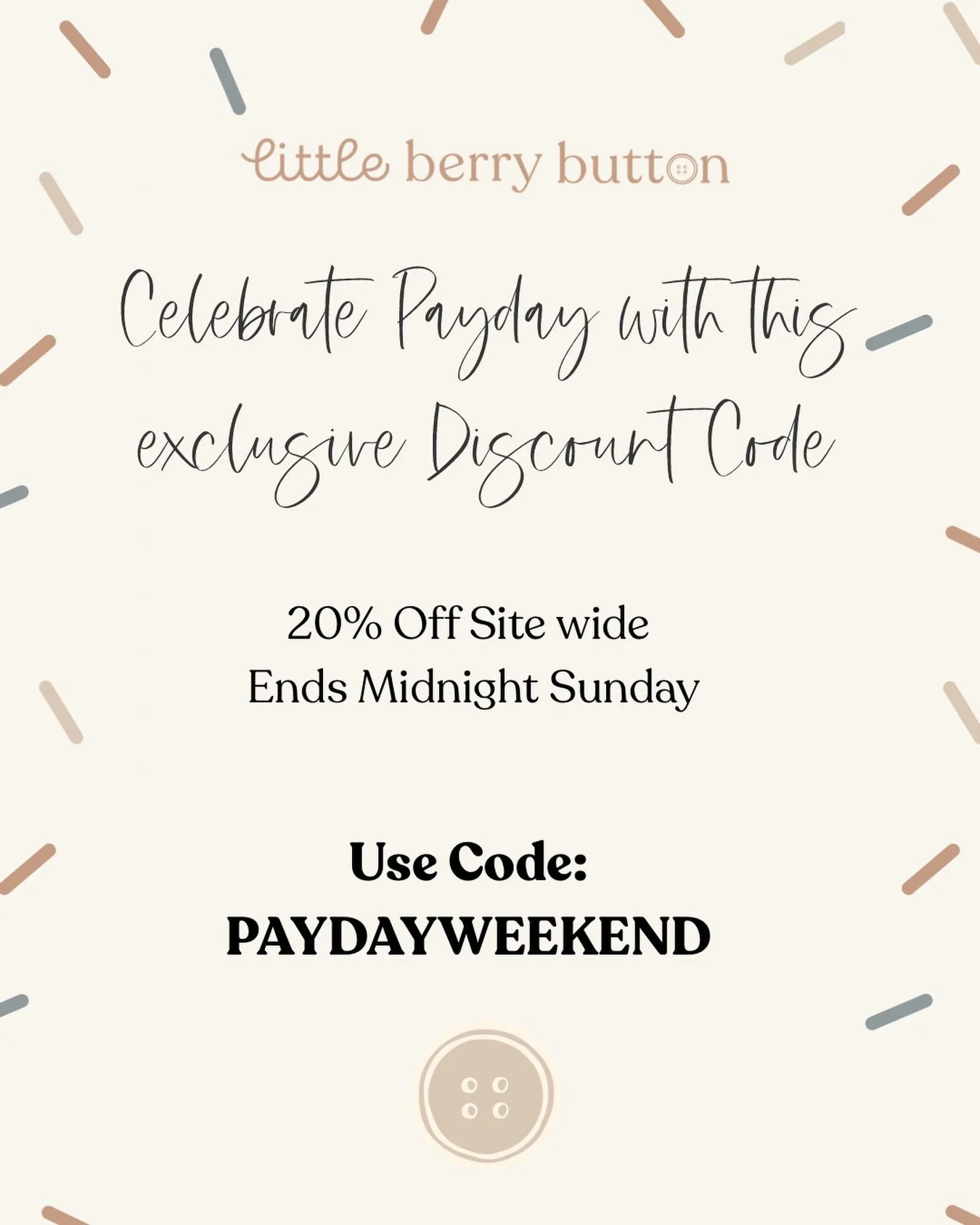 You&rsquo;ve officially made it! Spring is almost upon us and those dark hibernation days are almost over. Call me crazy but I&rsquo;ve actually enjoyed nesting away this Winter? 🤔 Anyway to celebrate the end of the dark months and also the tiny det