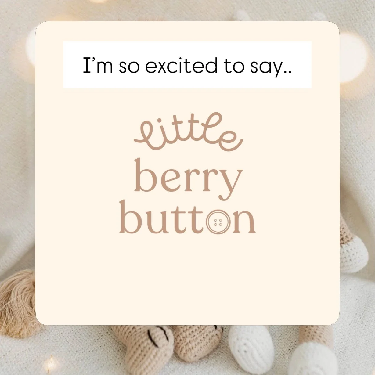 I&rsquo;ve just received word that the return of Lucky And Domino is imminent!!! These two are very special to LBB and have been a firm favourite since they were launched. I can&rsquo;t wait to get them back and see them being squeezed by your little