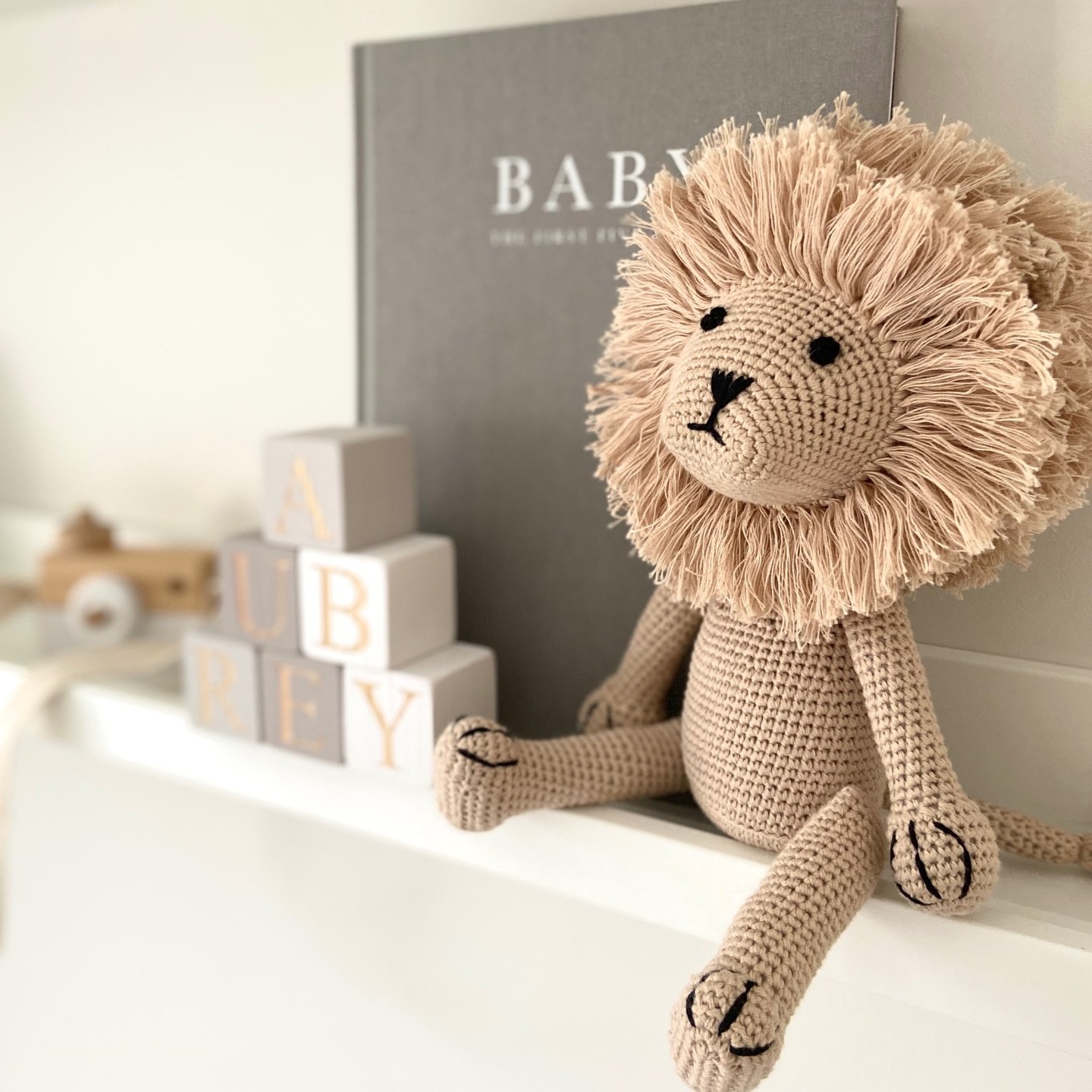 He's back and ready to rule! Lucky the Lion is finally back in stock and I'm over the moon. 💖💫. 
Get your paws on him now!! 🐾🦁

#safari #zooanimal #genderneutral #uniquegift #softtoys