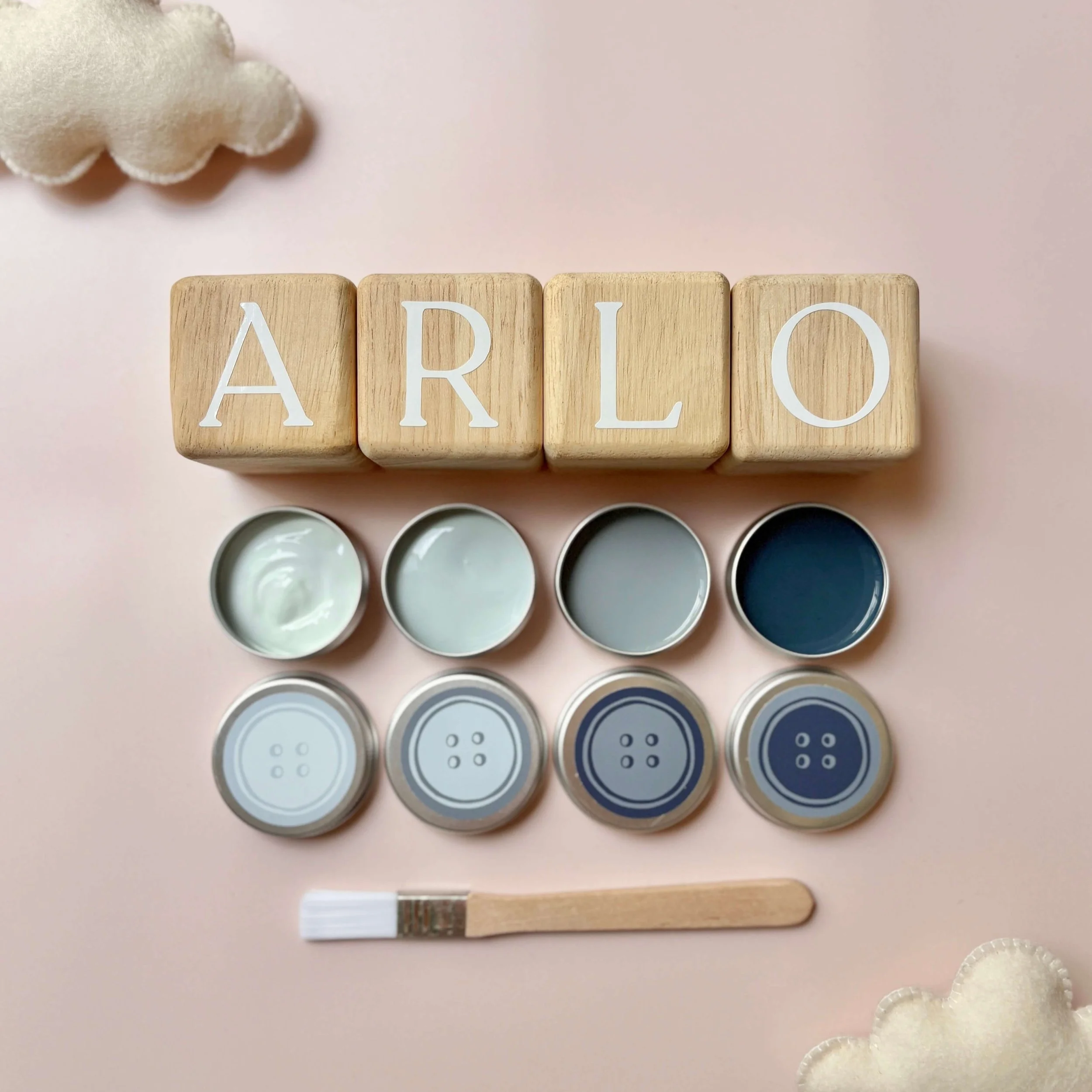 New! DIY Name Blocks Kit