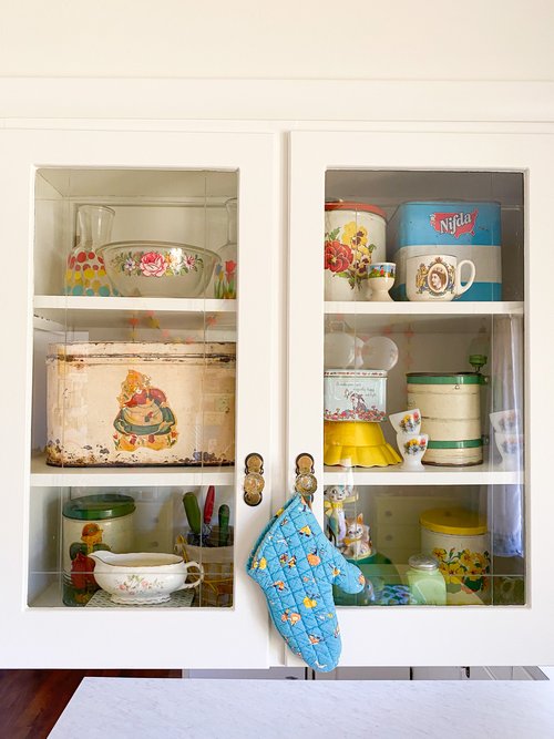 Vintage Kitchen Tour With Painted