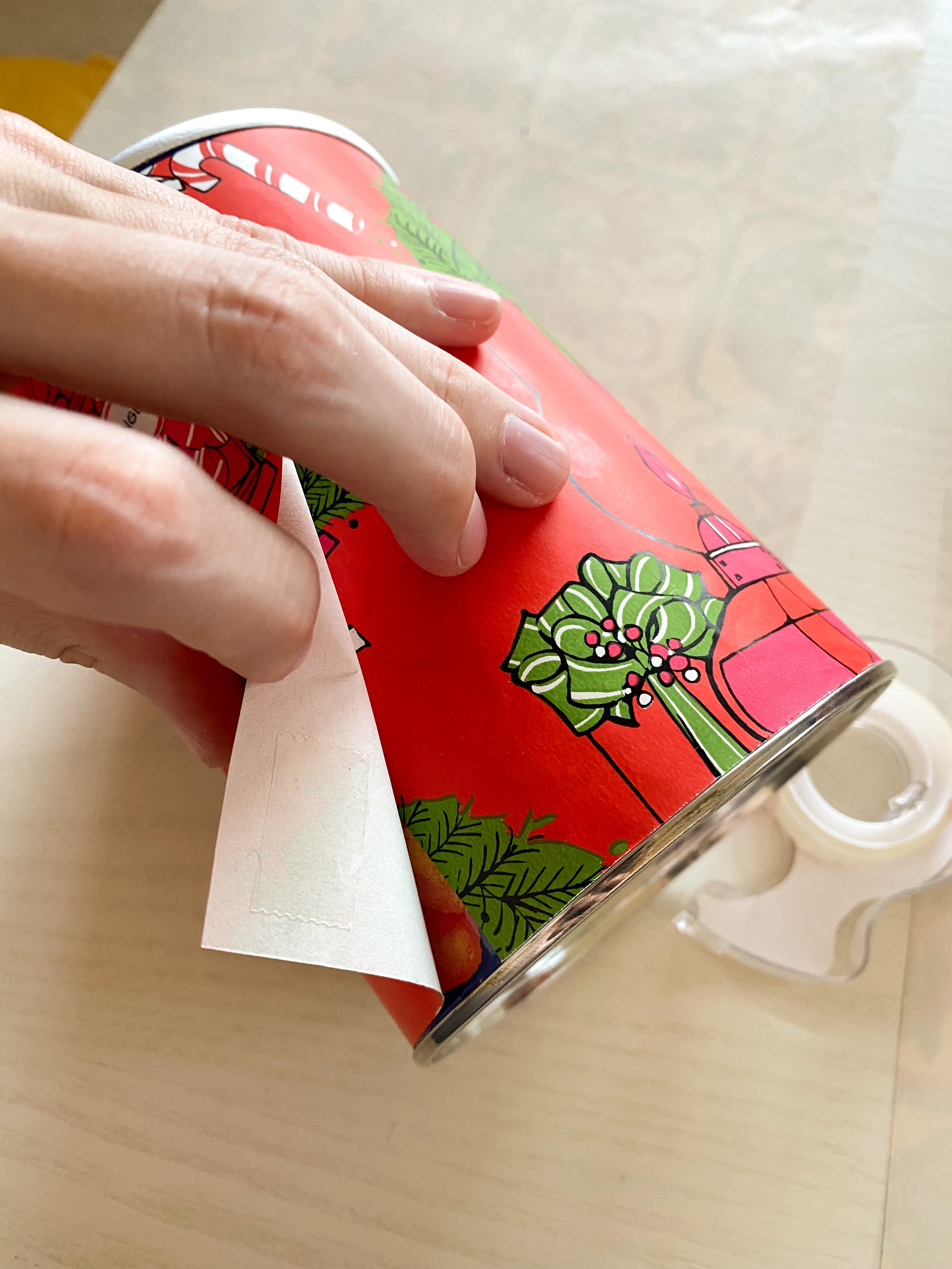 Ways to use vintage wrapping paper