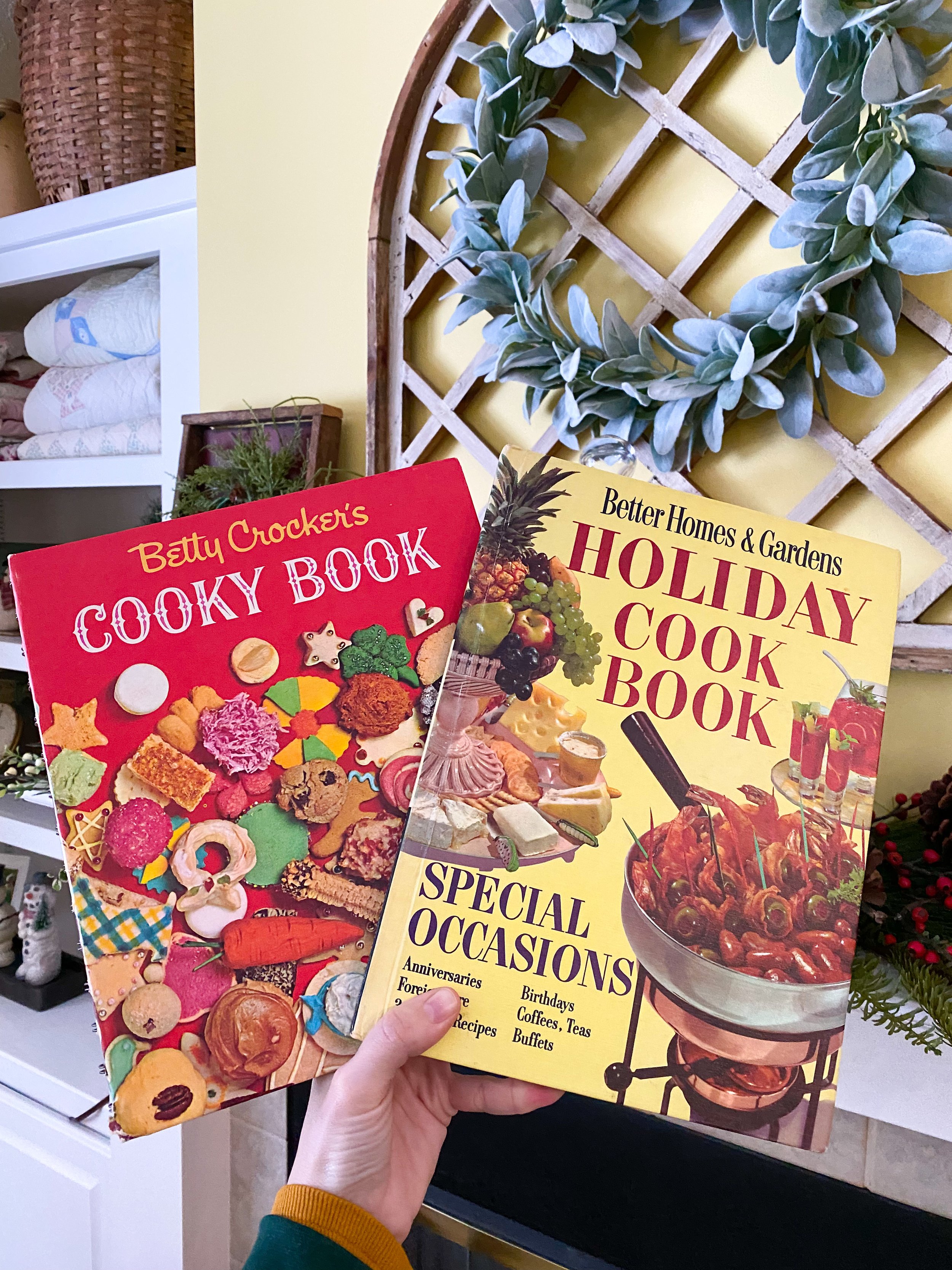 Classic Christmas cookbooks