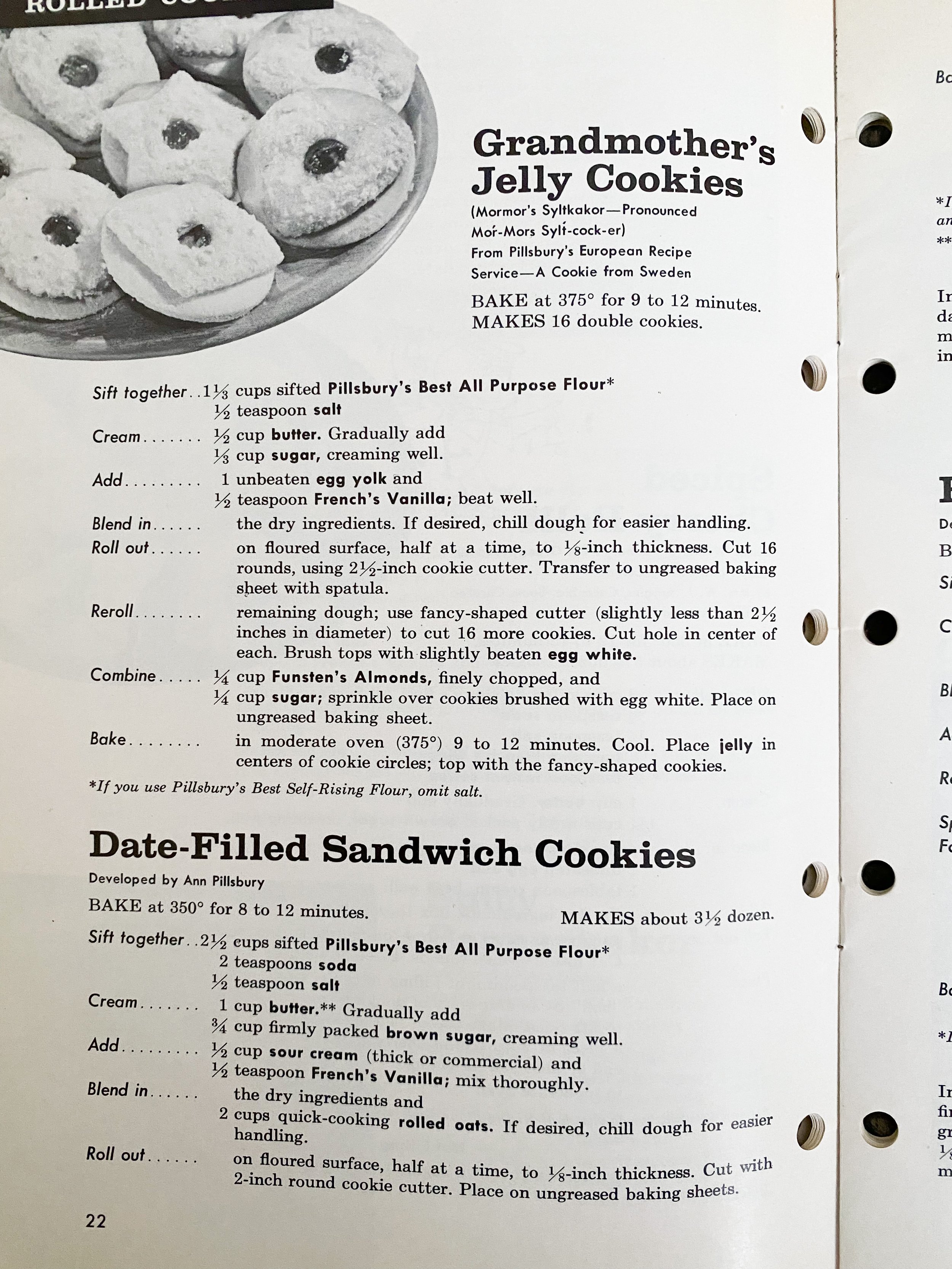 Vintage Jelly Cookies