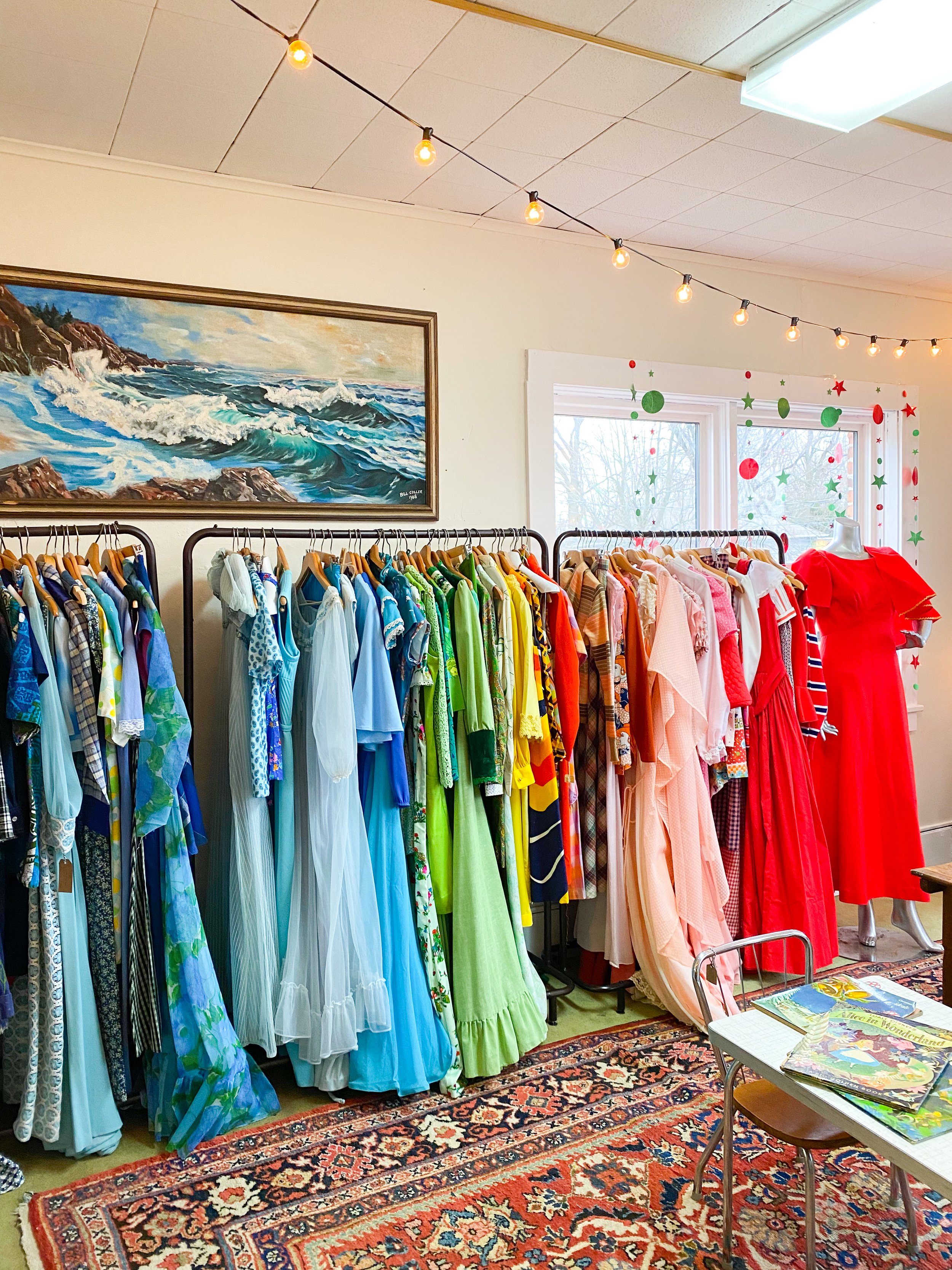 How to find shops for vintage clothing