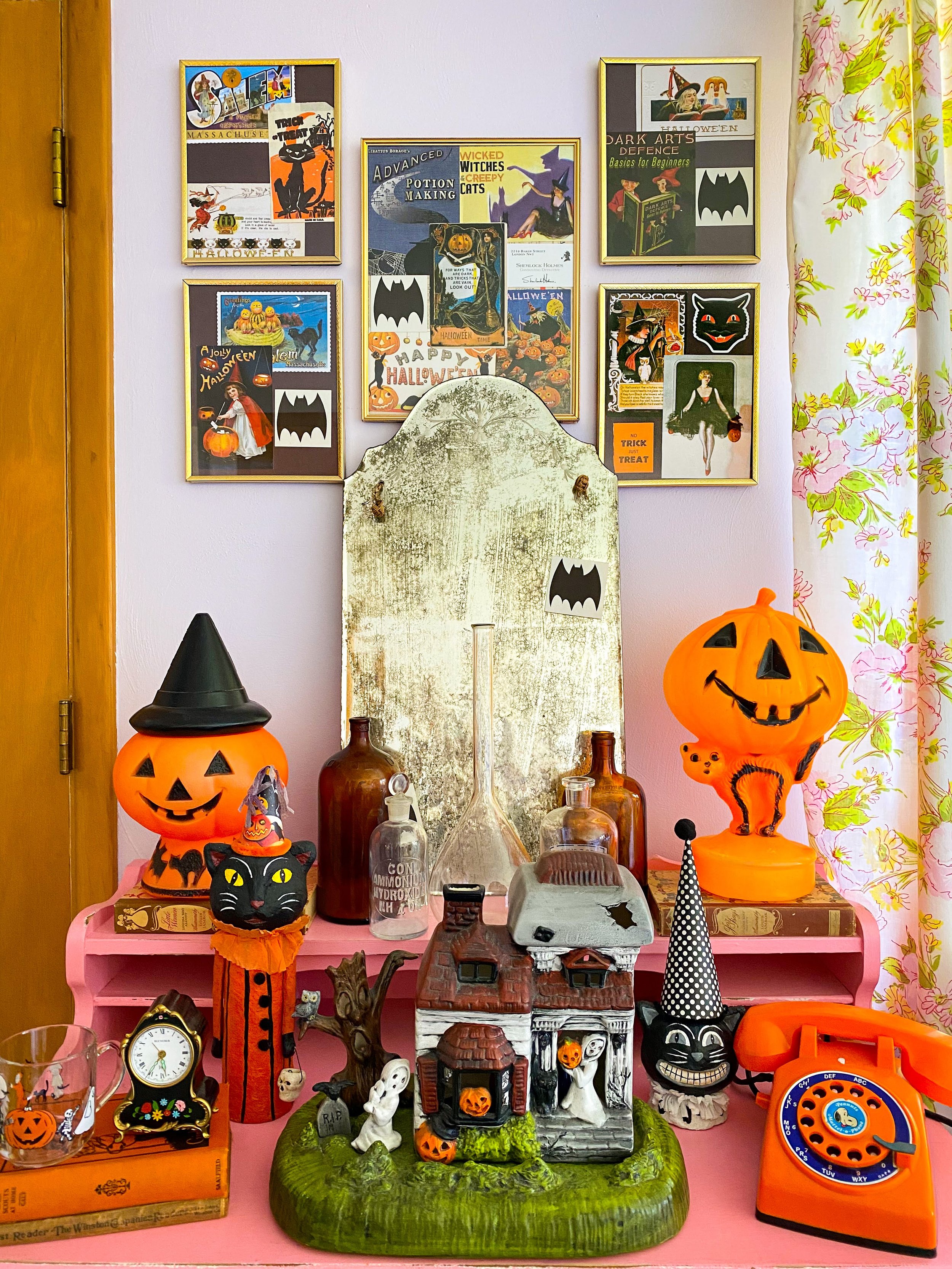 Common Vintage Halloween Decorations to Thrift Shop For — Emily ...