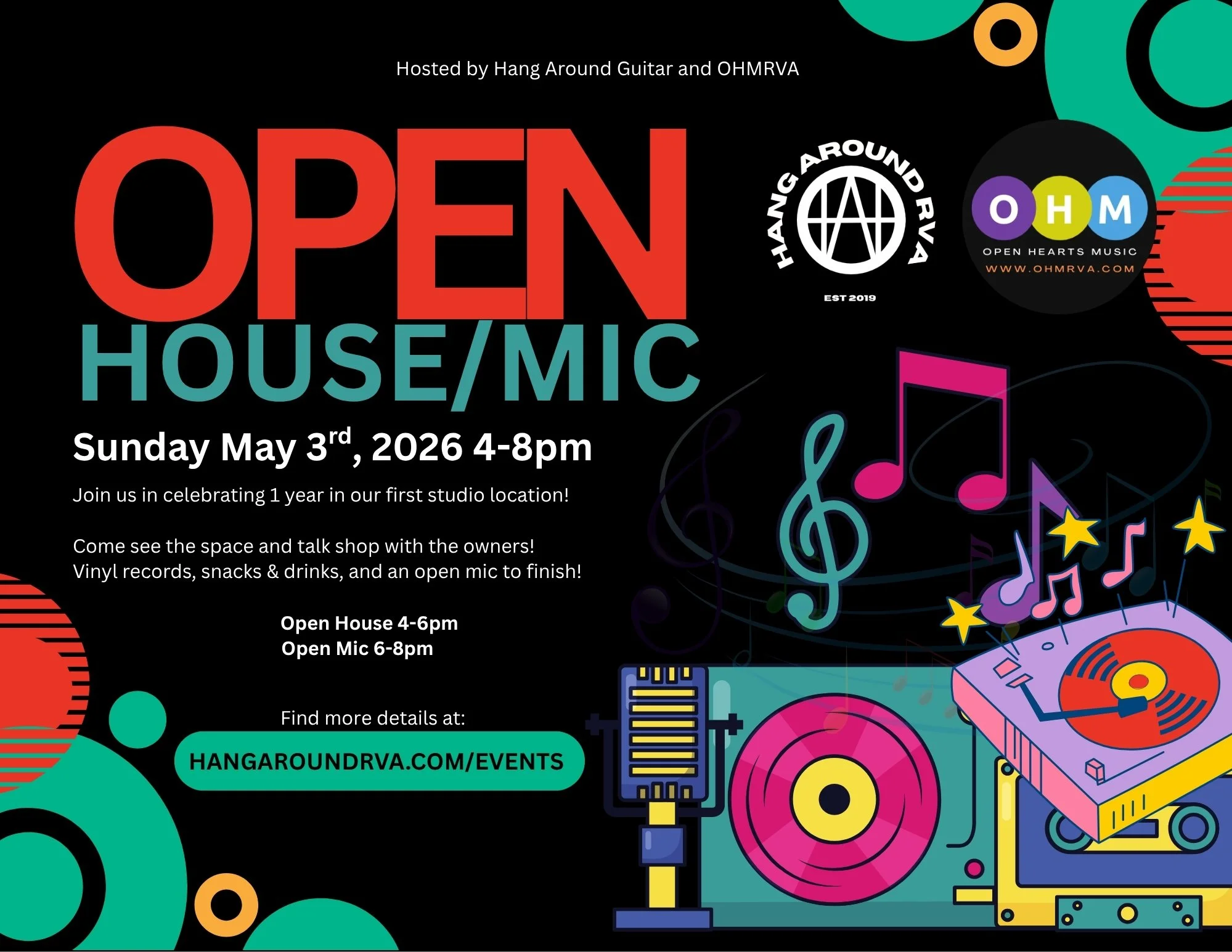 Open House, Open Mic