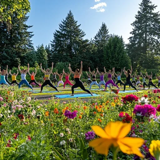 Yoga on the Farm 