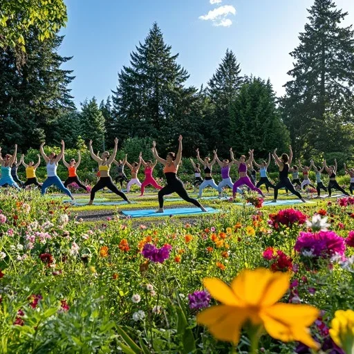 Yoga on the Farm