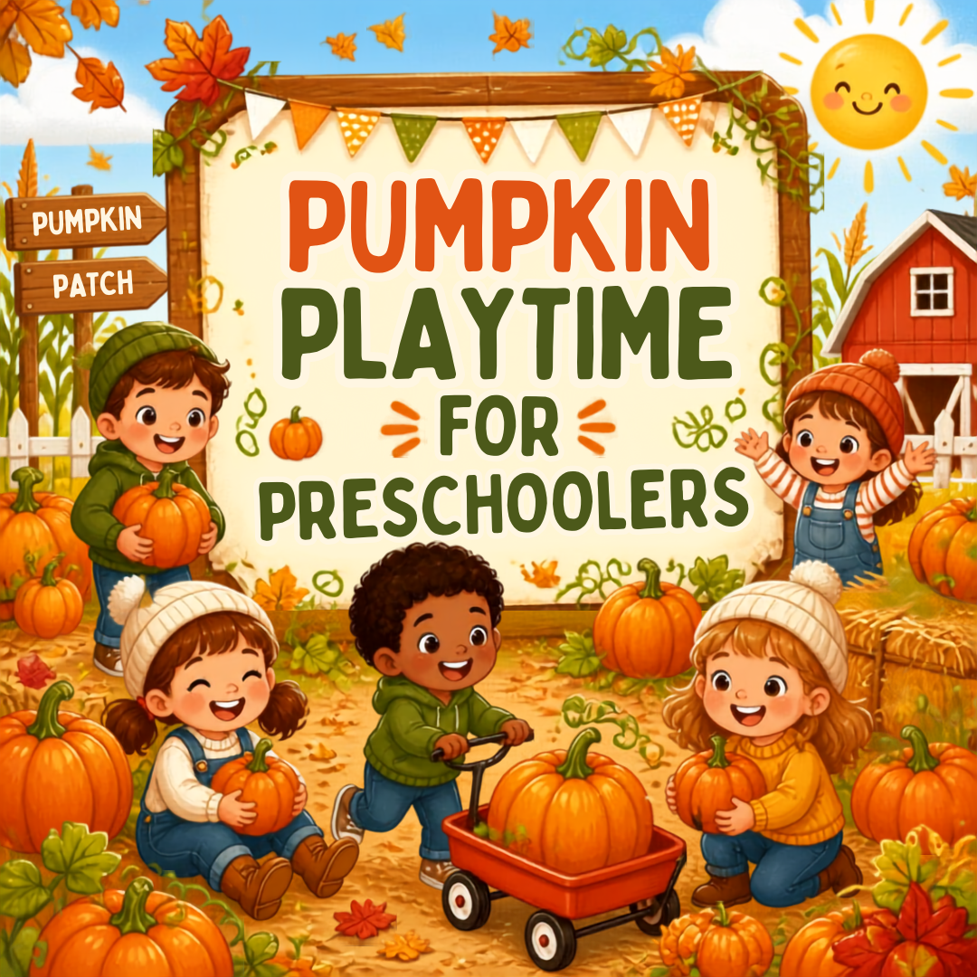Pumpkin Playtime for Preschoolers 