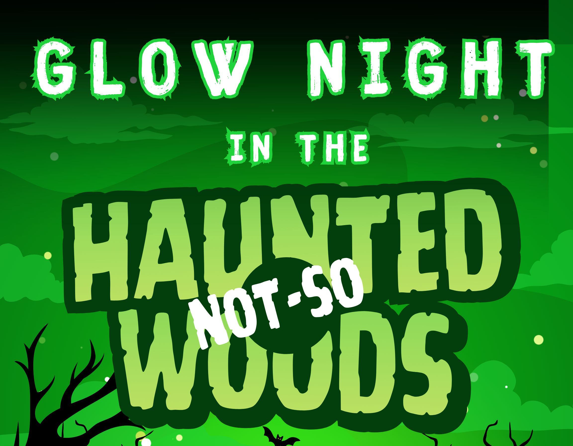 Glow Night: Hayride through the Not-So-Scary Woods