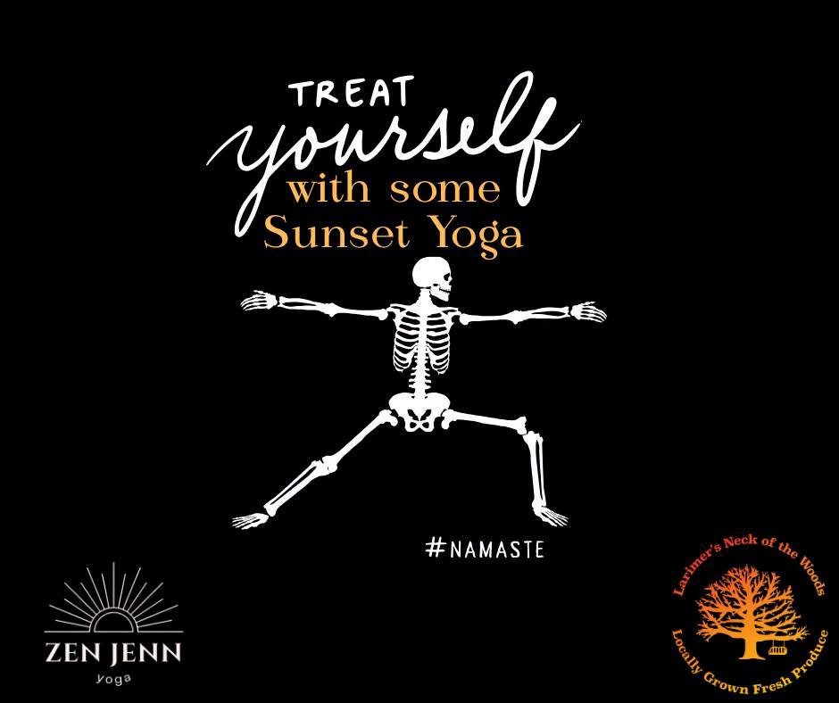 Sunset Yoga on the Farm 