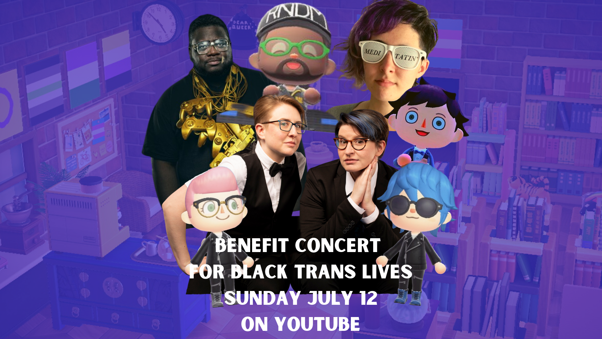 Doubleclicks & Mega Ran & Molly Lewis benefit concert!