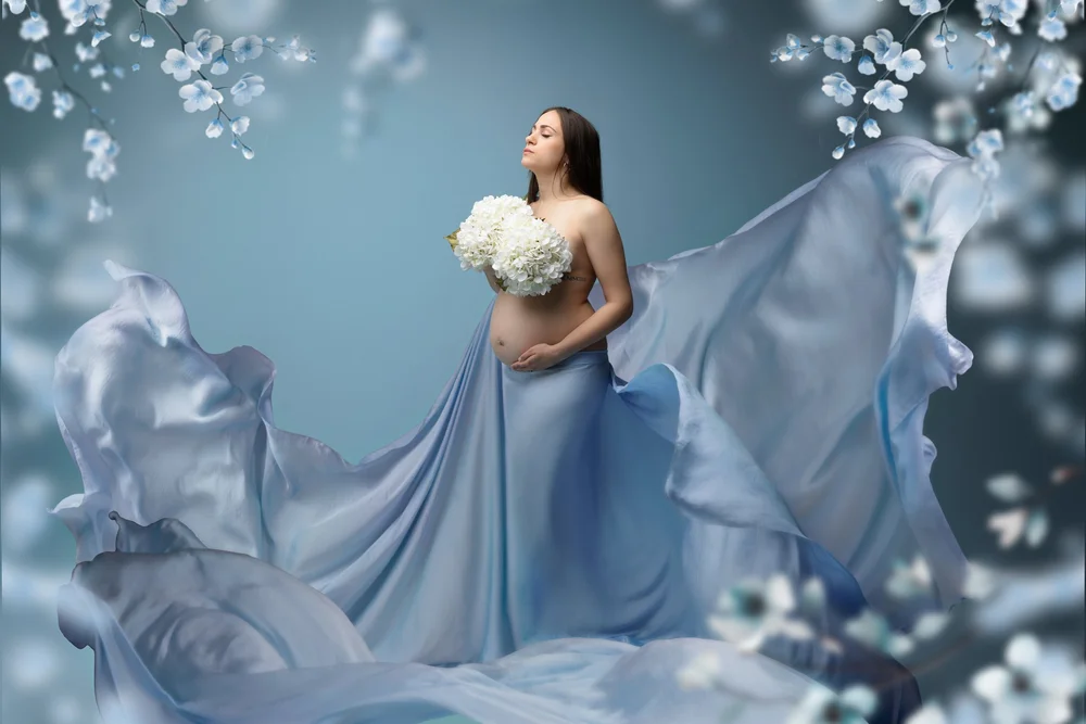 Voile bleu