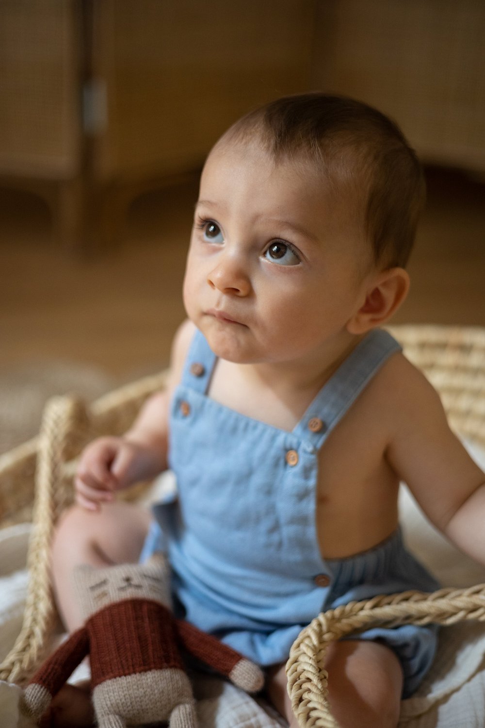 portrait bébé 9 mois