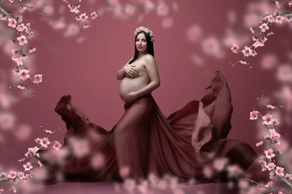 Voile rose