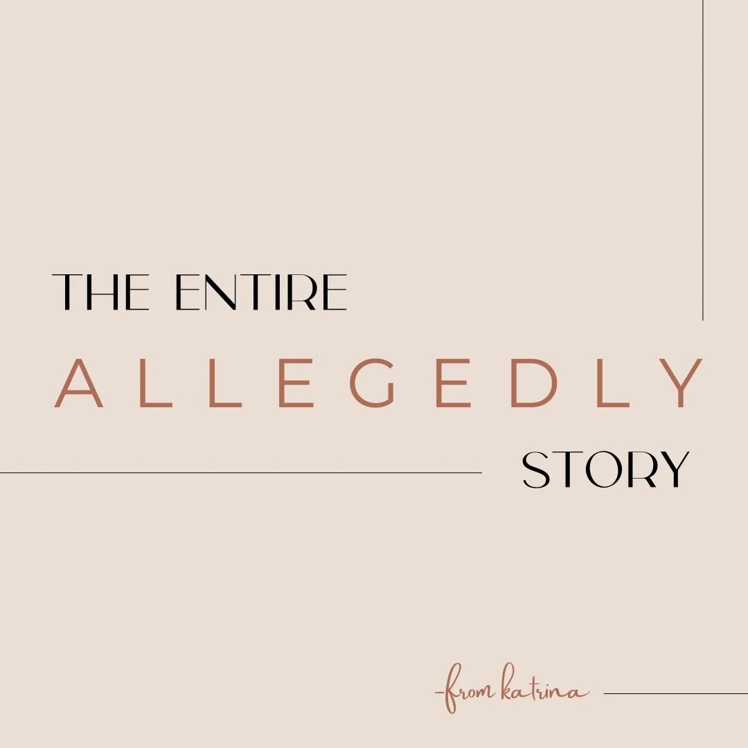 The ENTIRE story… allegedly