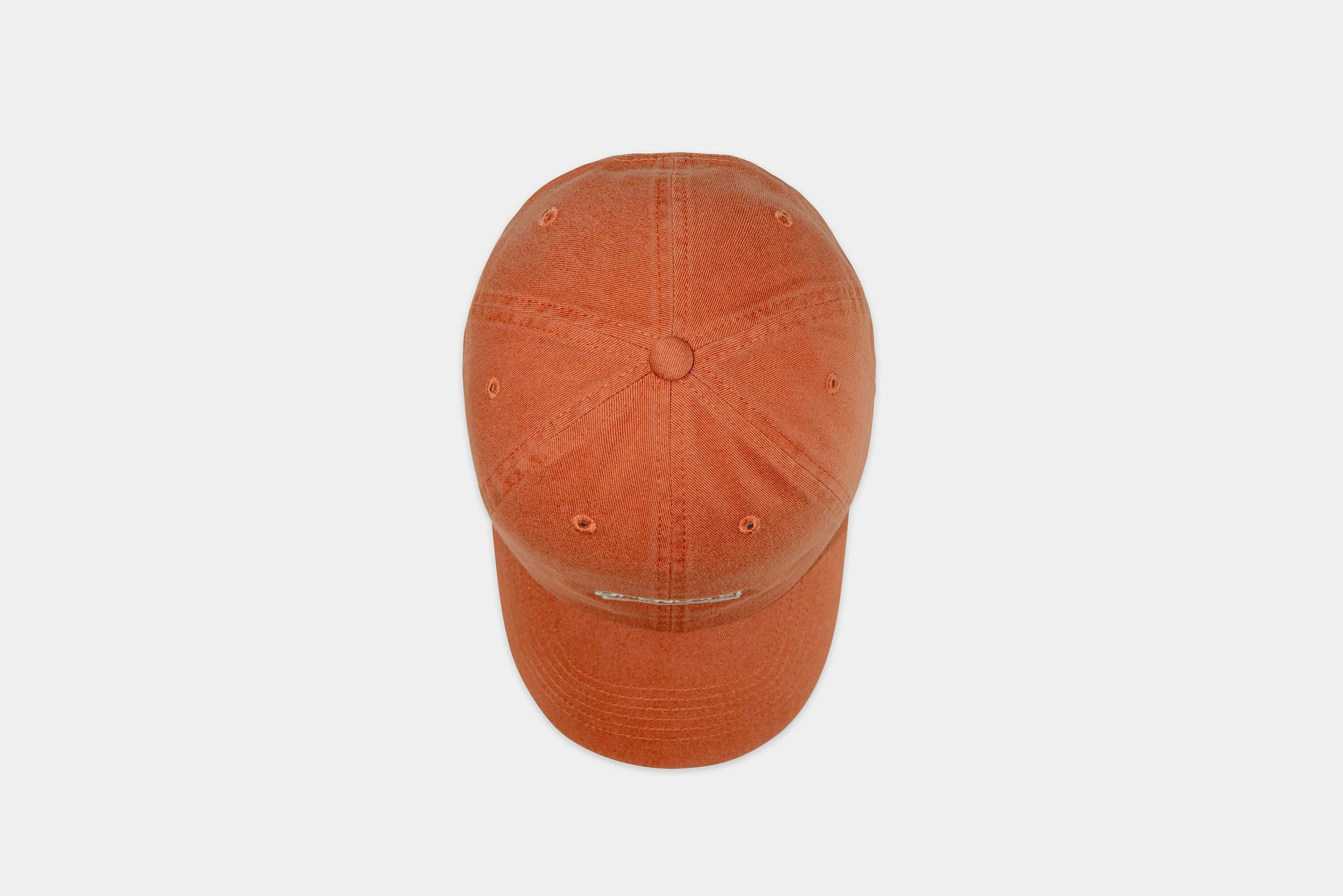 Bar Logo Hat Burnt Ochre Top.jpg