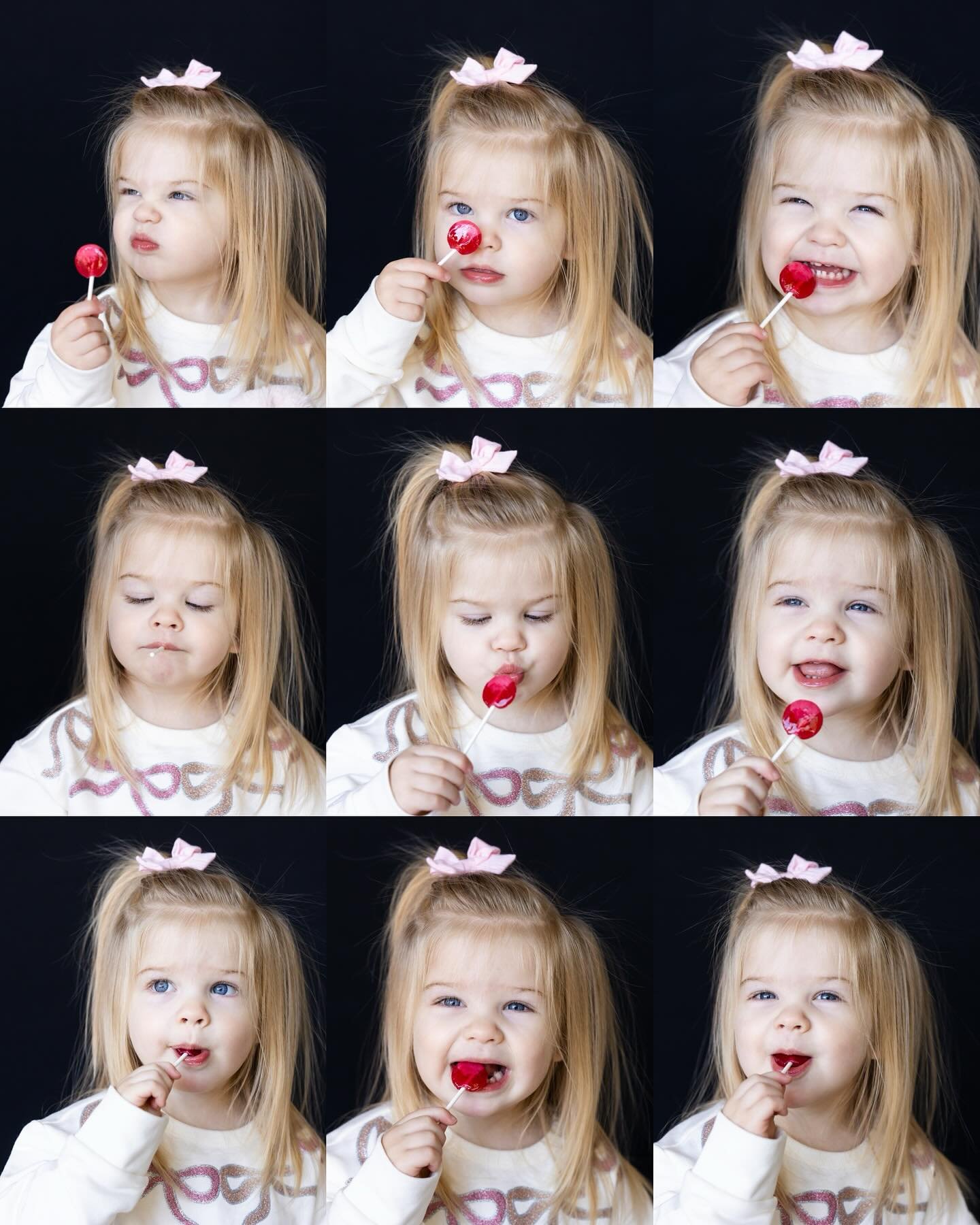 Final family and portrait galleries going out today and I&rsquo;m off for the remainder of the week. 🥳
I definitely feel like this precious kid trying a lollipop for the first time &hearts;️
Also! Missed out on a Too Cool for School session this fal