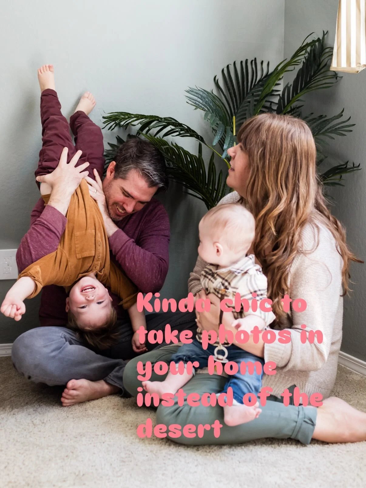 Family photographs are so much more than a holiday card. They are about laughter and growth; imperfection and joy. They showcase your family in this season of life that you are in. They are perfectly imperfect. They are about preserving your love sto