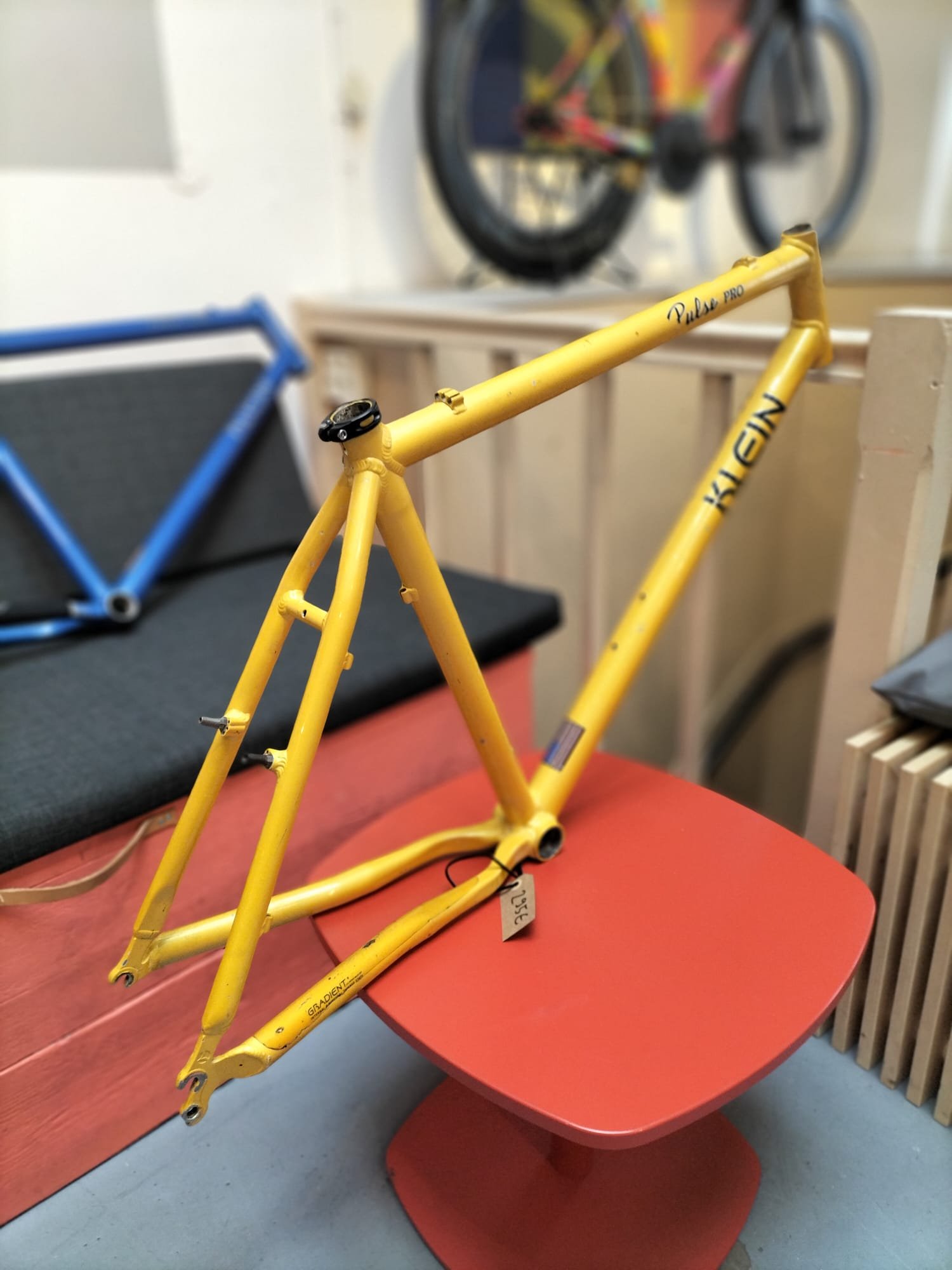 Klein Pulse Pro Frame for sale yellow L 2.jpeg