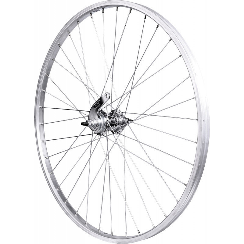 Velox rear wheel Mach1 M110 28" brake hub silver
