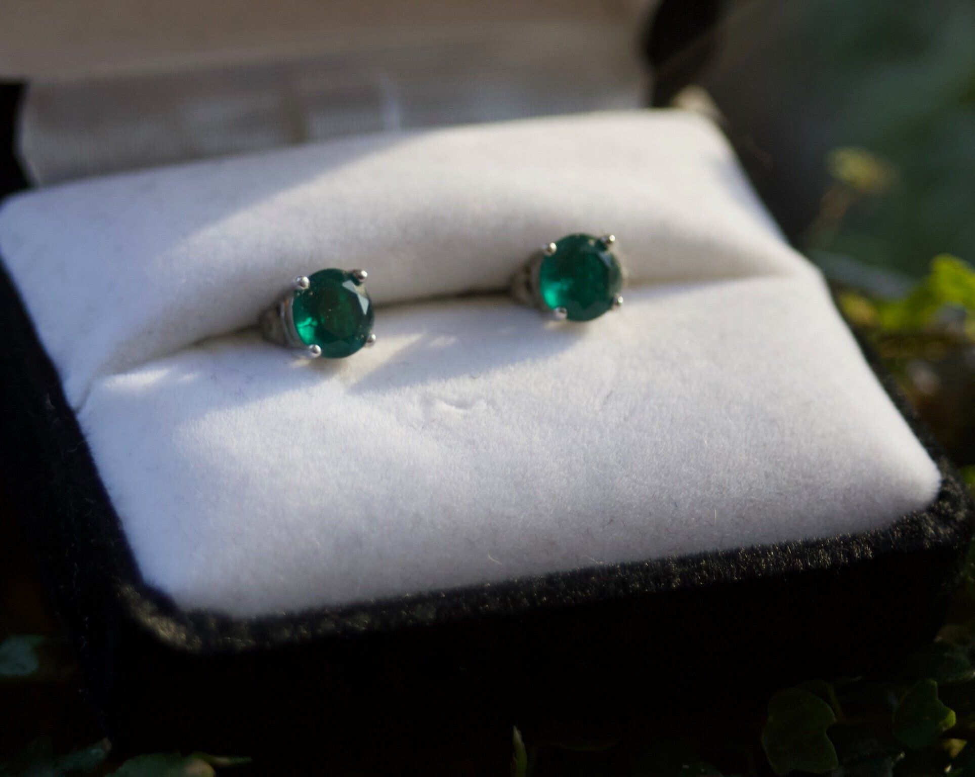 Emerald Earrings