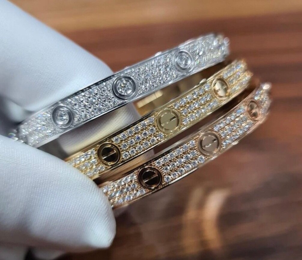 Diamond Cartier Love Bracelet