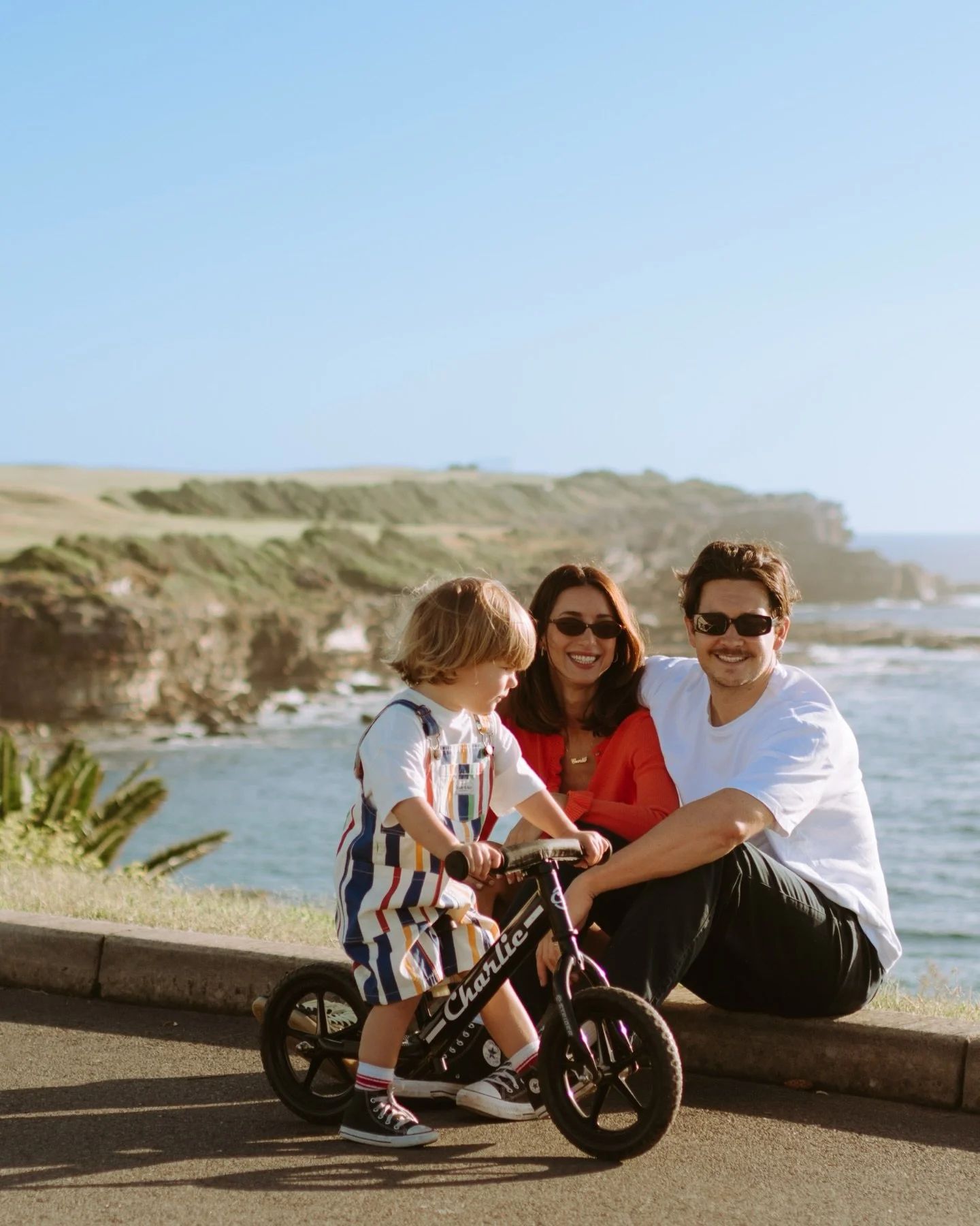 More from my session with these legends.
We started with a walk while Charlie rode around, grabbed a coffee, then headed down to the beach.

Mornings like this are the best ☀️