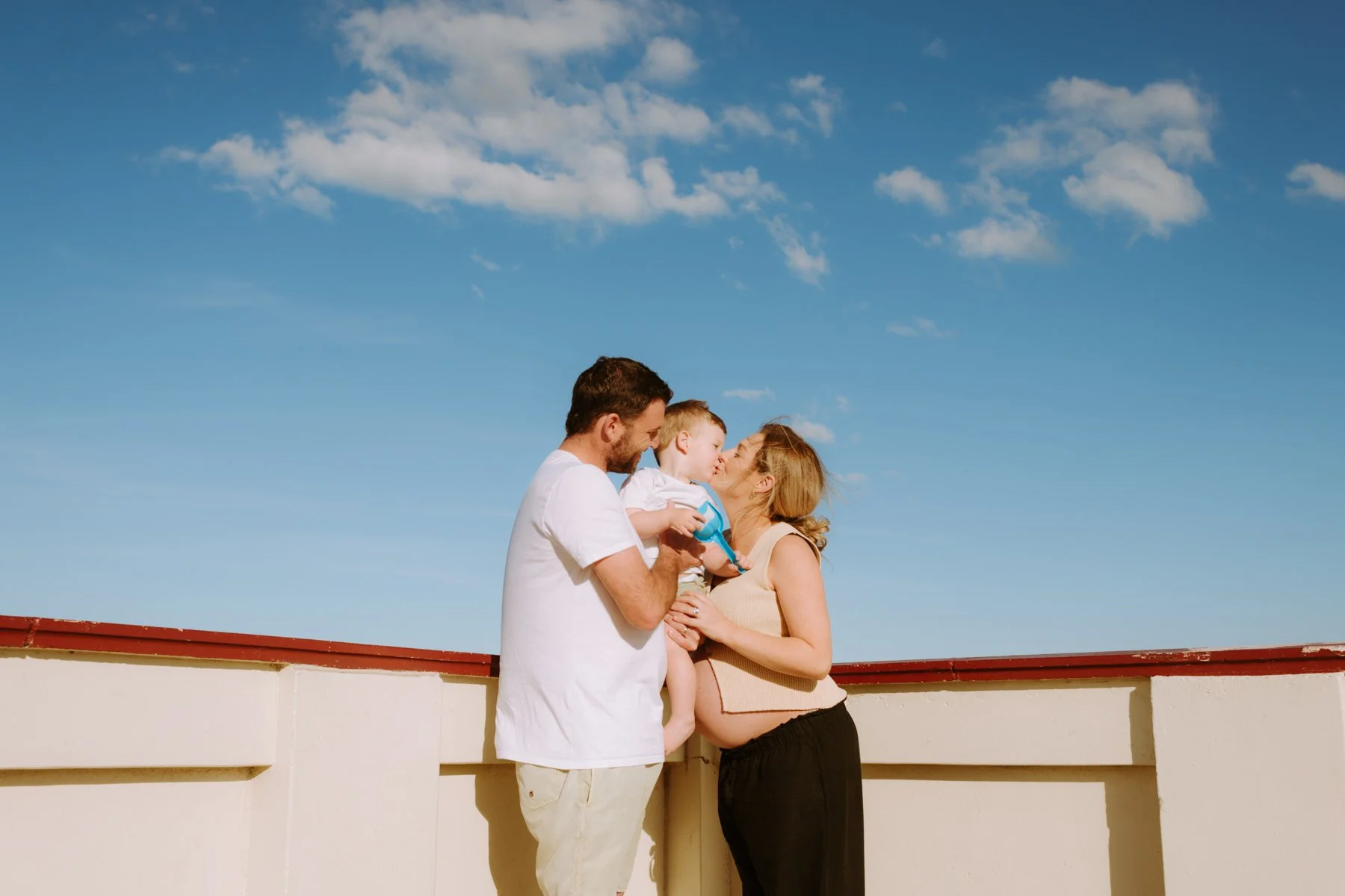 Hannah, Cody, Harvey, Fletcher |  Wollongong, Bump to baby session