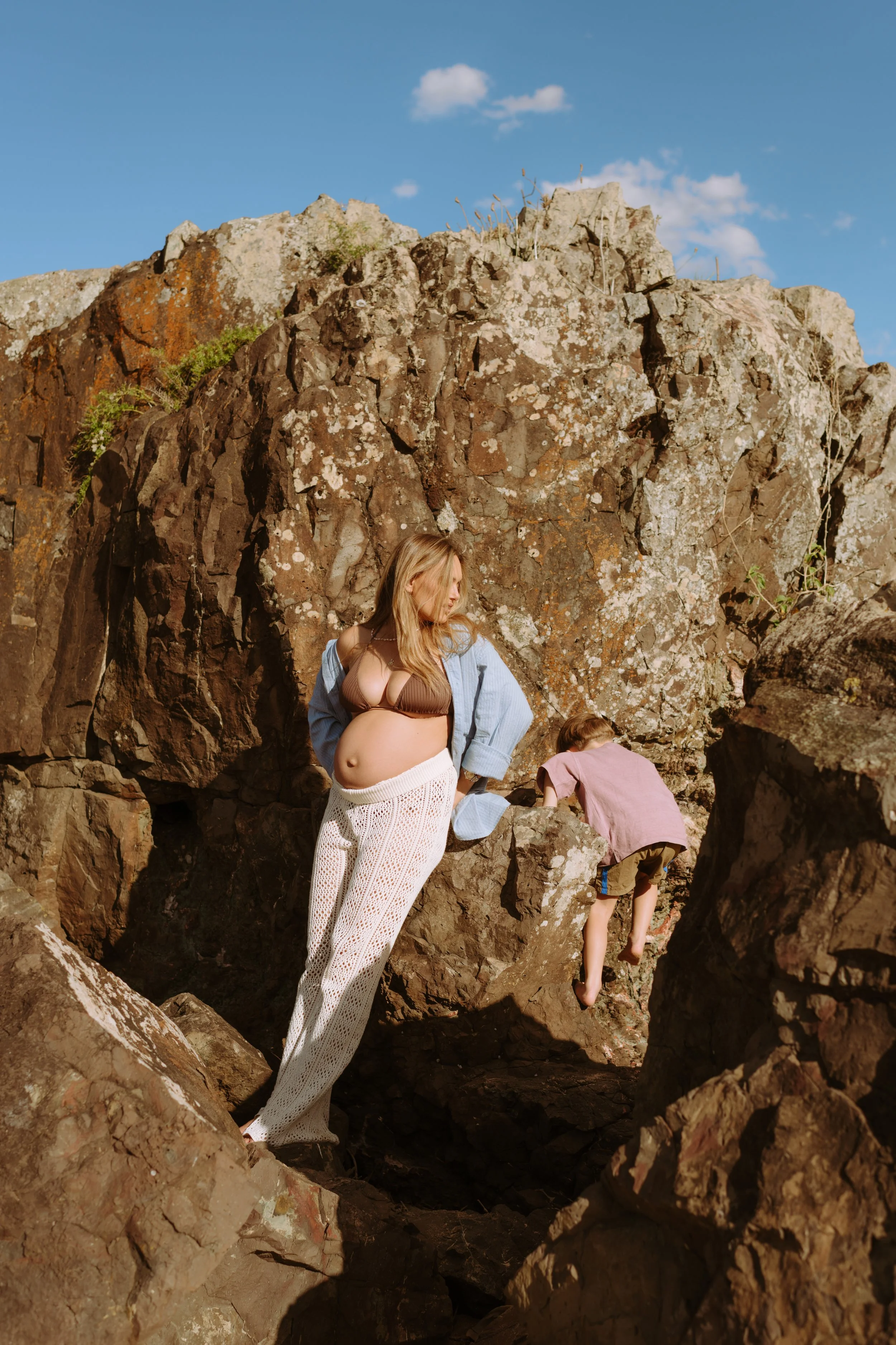 Charlotte, Shane, Austin, Sully | Kiama family session