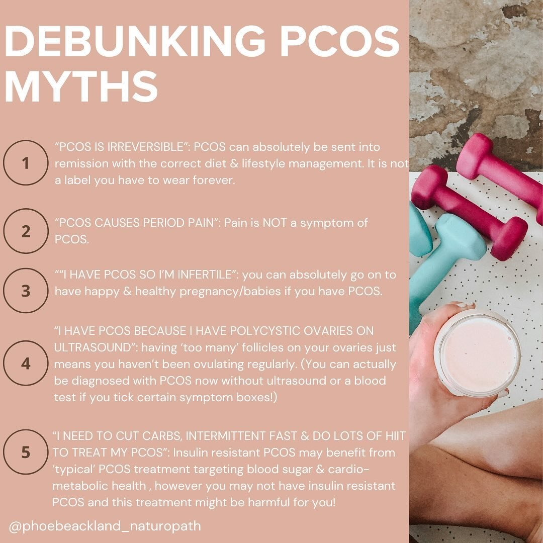 PCOS is such a seriously misunderstood &amp; misdiagnosed condition!
The more women I treat in clinic, the clearer it is becoming to me to treat the UNIQUE, INDIVIDUAL WOMAN in front of me and not just a condition- PCOS can present sooo differently a