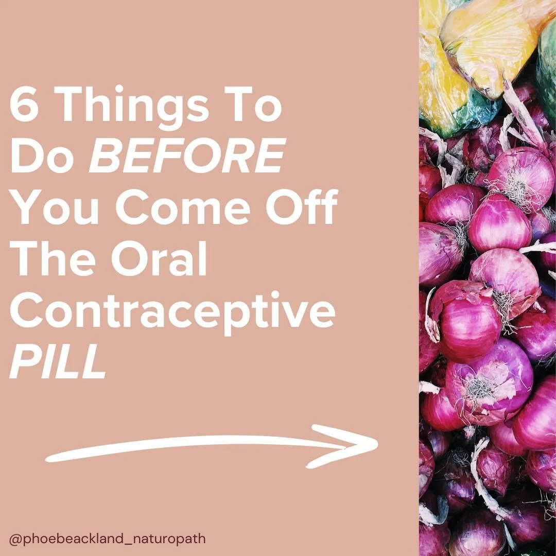 🌿🌿I work with lots of women who have come off the pill and are experiencing uncomfy symptoms (acne, hair loss, cycle irregularities) but did you know you can SIGNIFICANTLY IMPROVE your post-pill outcomes by doing prep work!!
