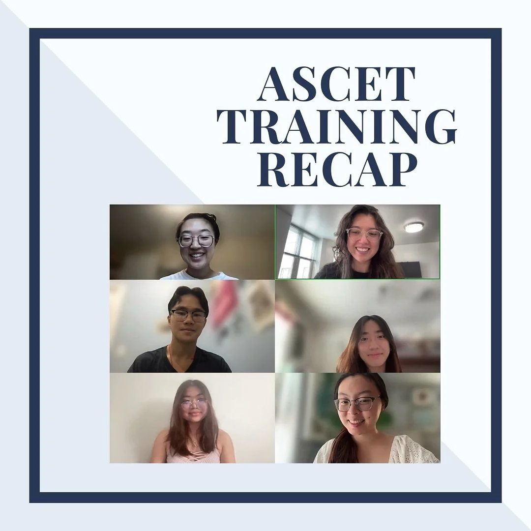 🎉 ASCET FIRST TRAINING RECAP 🎉

Last weekend, ASCET held its first two day training for incoming campus coordinators. With support from Minkwon Staff, we were able to provide information on voter registration, organizing ideas and best practices fo