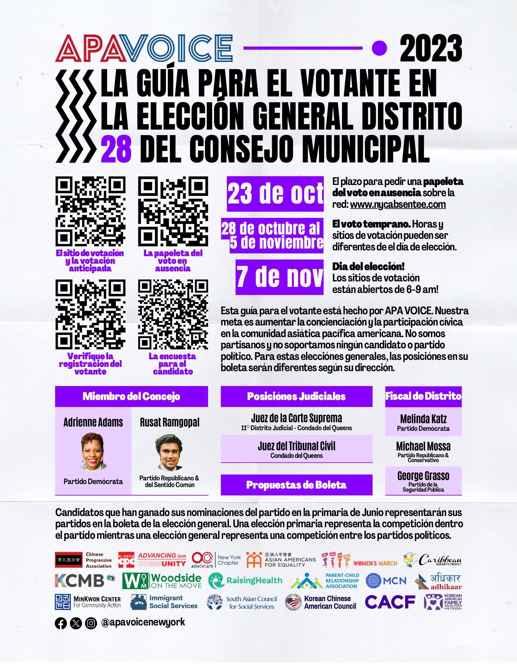 New York City Council District 28 - Spanish