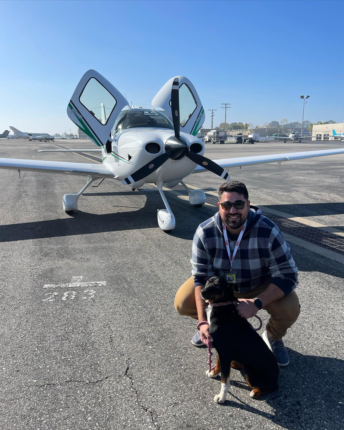 Meet our CSIP, Brian Bernfeld!

Brian is the Cirrus Standardized Instructor Pilot (CSIP) for BRB Aviation. A first generation pilot, Brian learned to fly in Florida, where he was born and raised. After becoming a CSIP and moving out to California in 