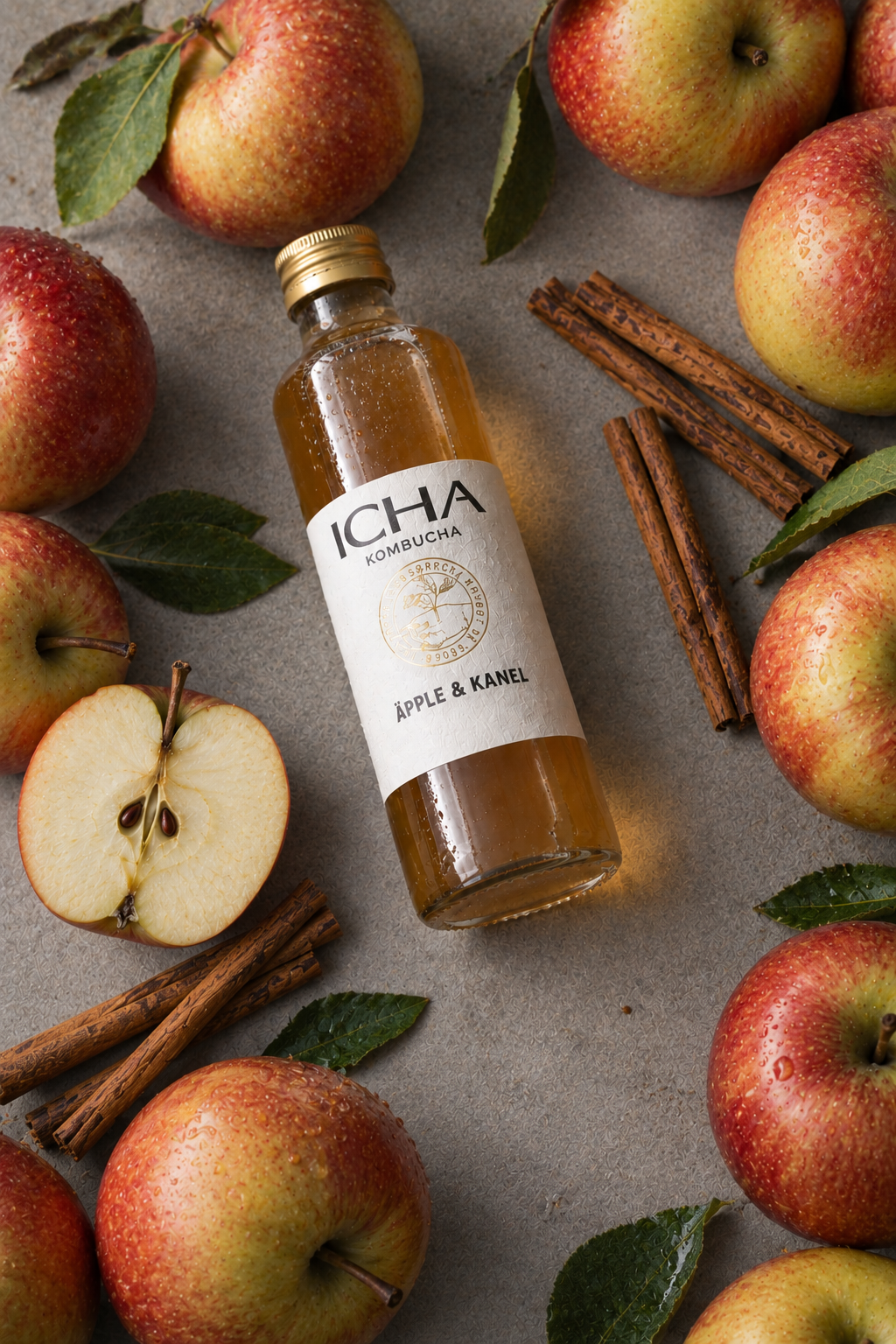 Äpple & Kanel Kombucha (EKO)