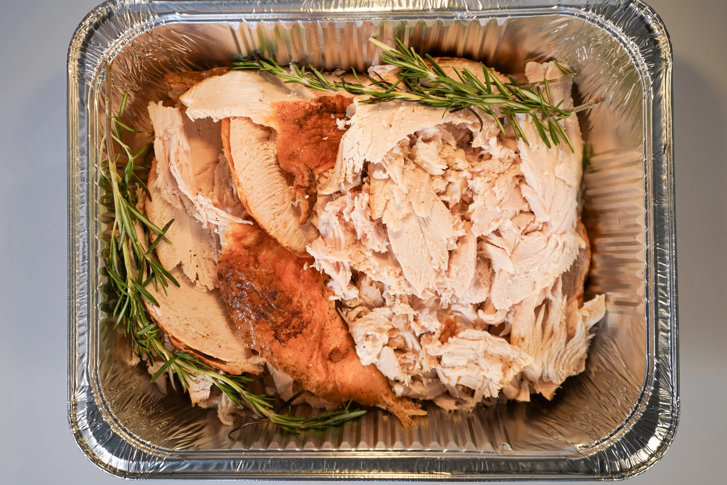 Sliced Thanksgiving Turkey Breast