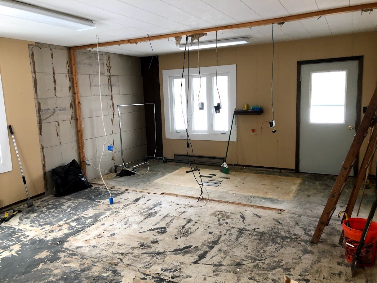 An electrician is needed for the final demo stages.