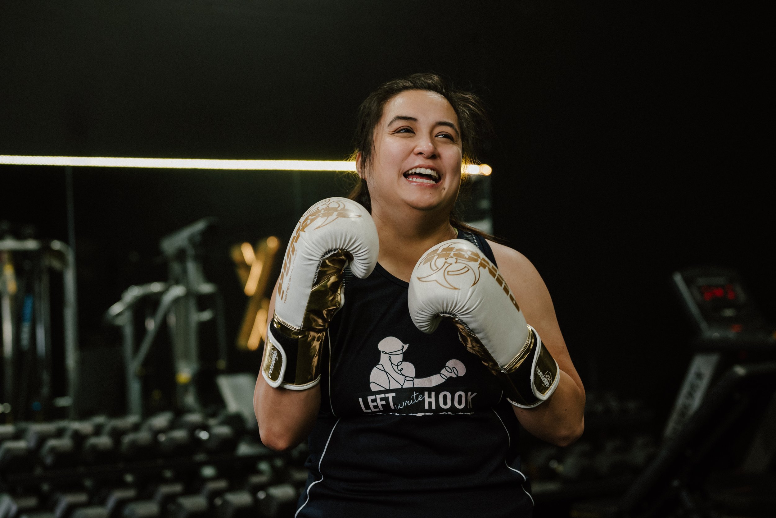 Left Write Hook: Empowering Survivors with Boxing & Writing