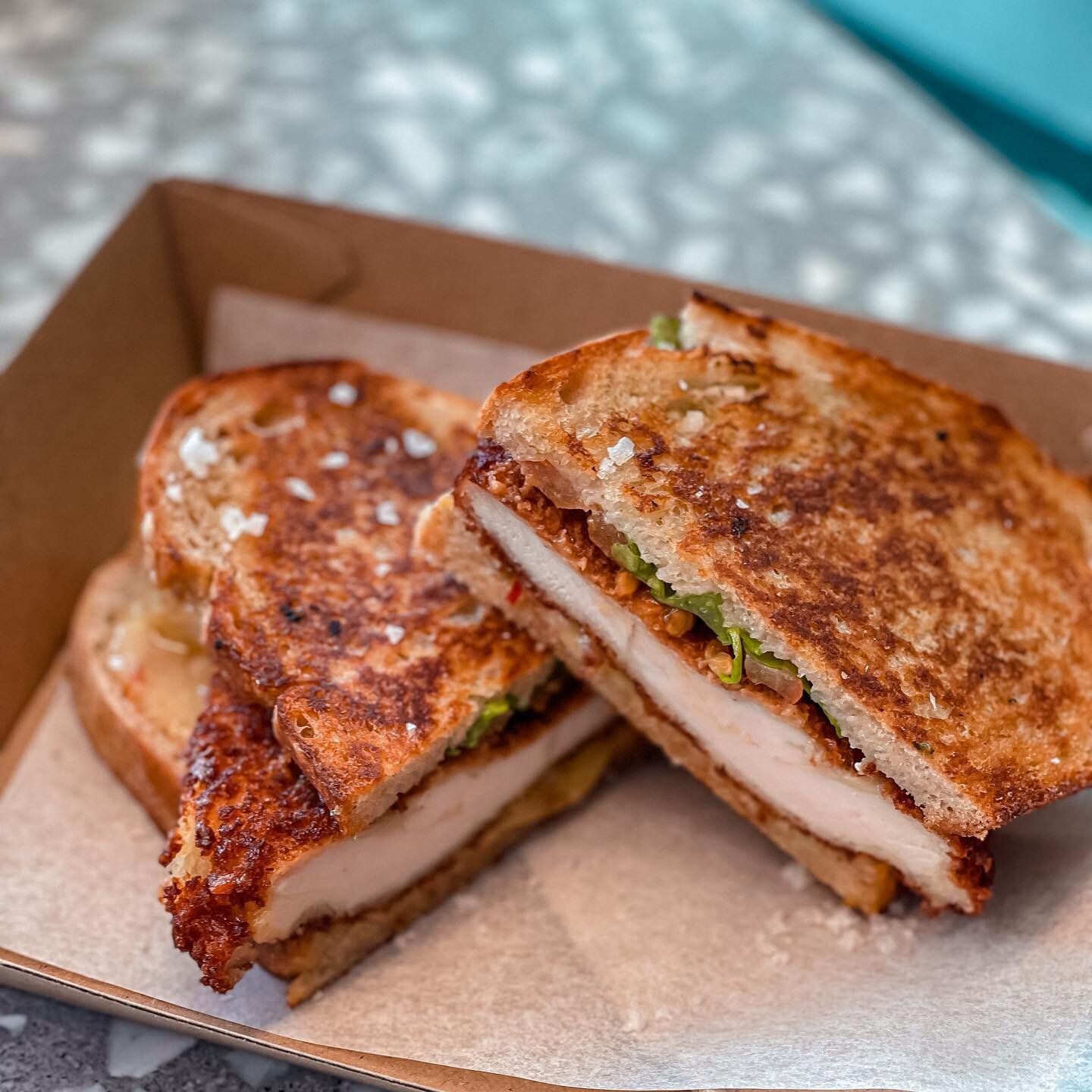 Keen for a delicious lunch today? you can&rsquo;t go wrong with our delicious gourmet toasties😍 Yours until 2pm 📍 27 Baines Cres, Torquay

#gourmettoasties #cafegourmet #lunchtime 
  #torquaylife #torquay #surfcoastshire #surfcoastlife #surfcoastli