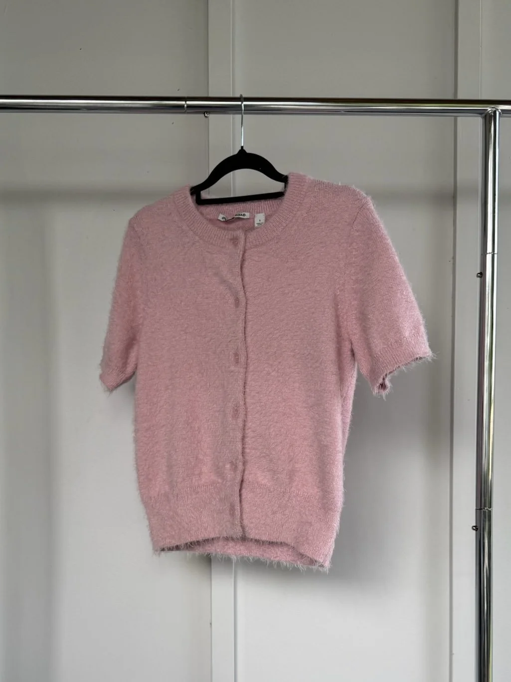 Country Road Pink Fluffy Knit Tank Size S